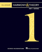 Hal Leonard Harmony and Theory, Part 1: Diatonic book cover